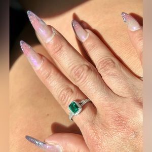 Starry Night Custom Press-in Nails